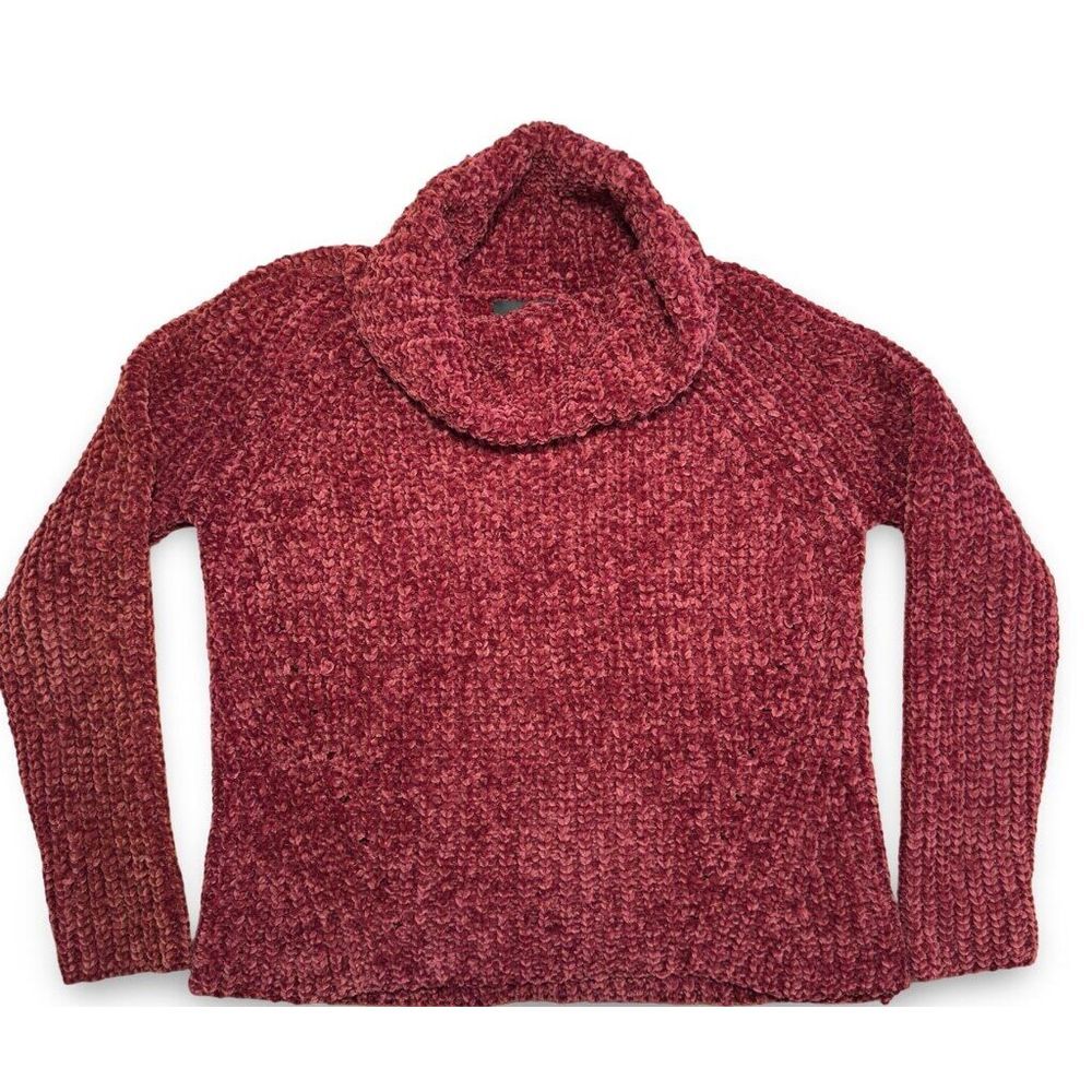 Women's Angie Sweater, Size S, Burgundy